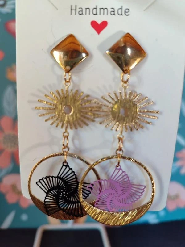 Pendientes coloridas y ligeras – photo 2